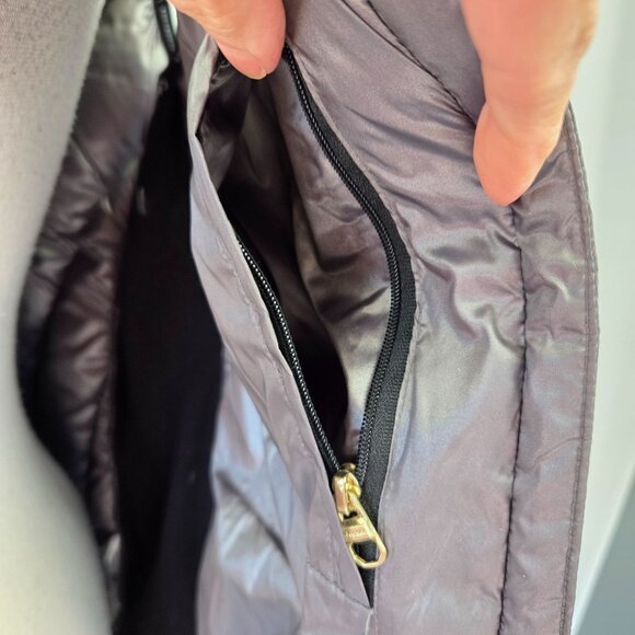 Calvin Klein Performance Down Filled Puffer Vest Gray Size XL - Picture 10 of 15